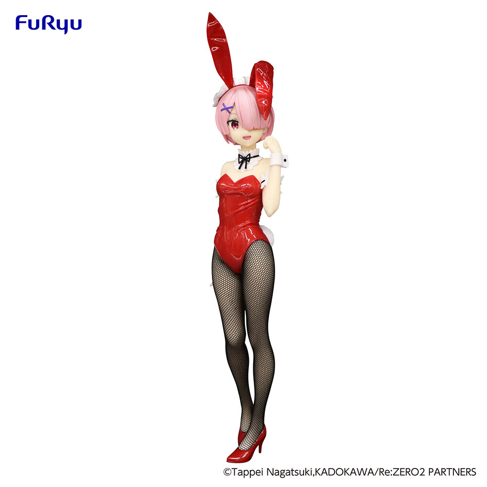 Re:ZERO -Starting Life in Another World- - Ram BiCute Bunnies Figure (Red Color Ver.)